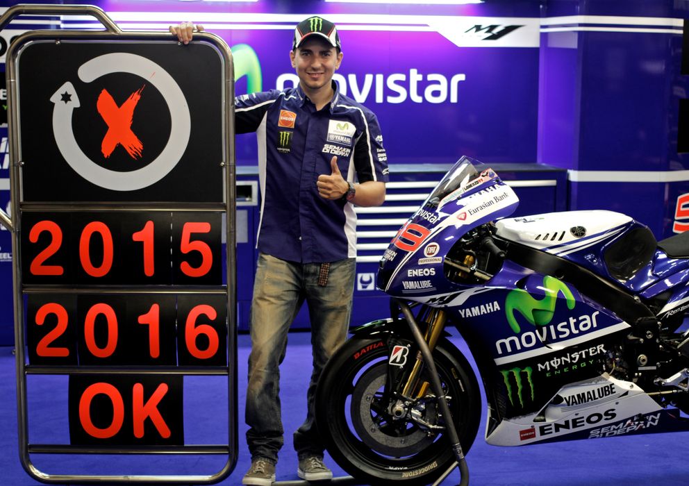 Foto: Jorge Lorenzo y Yamaha han anunciado la renovación del piloto (Yamaha).