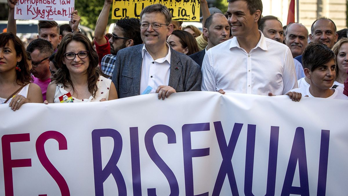 Sánchez se da un baño de "imperio gay" en el ecuador de la batalla por ser segundo