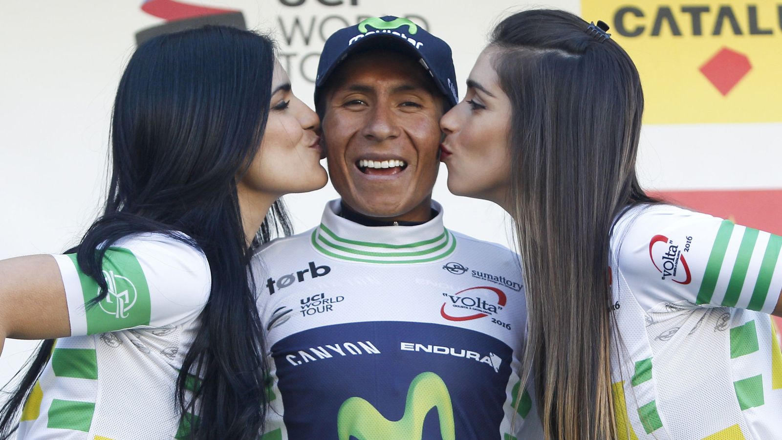 Foto: Quintana atrapó el liderato de la Volta en la cuarta jornada (Quique García/Efe)