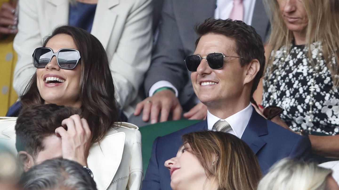 Tom Cruise, en Wimbledon. (Reuters)