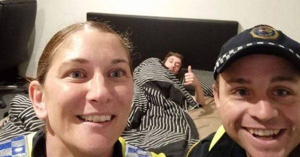Foto: Policías de Tasmania. (Facebook)