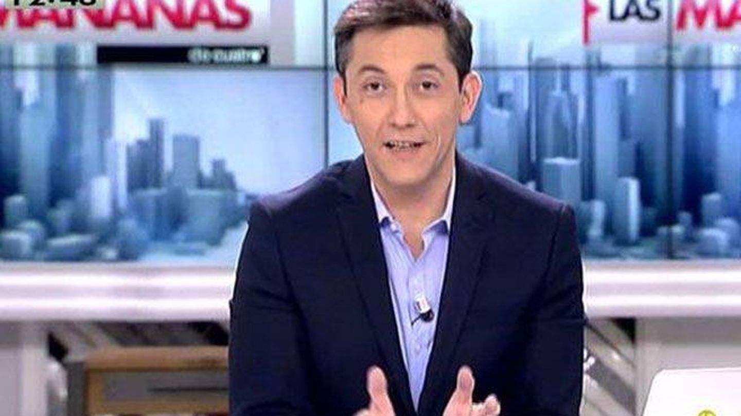 Javier Ruiz, presentador de 'Las mañanas de Cuatro'.