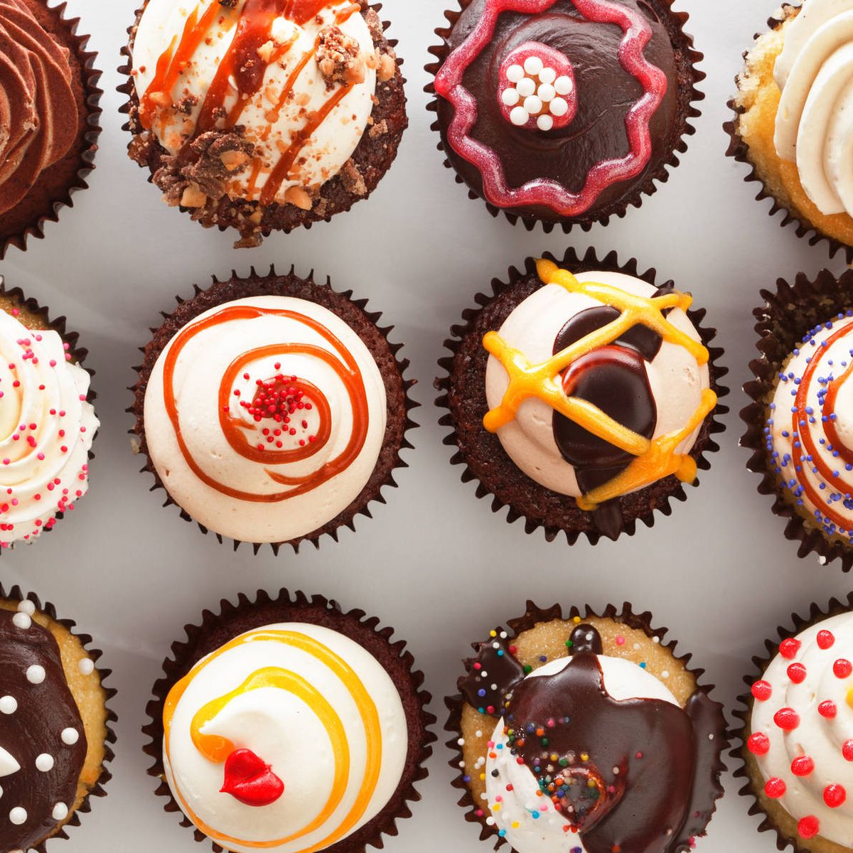 mecanógrafo colateral diario Cinco deliciosas coberturas para los cupcakes