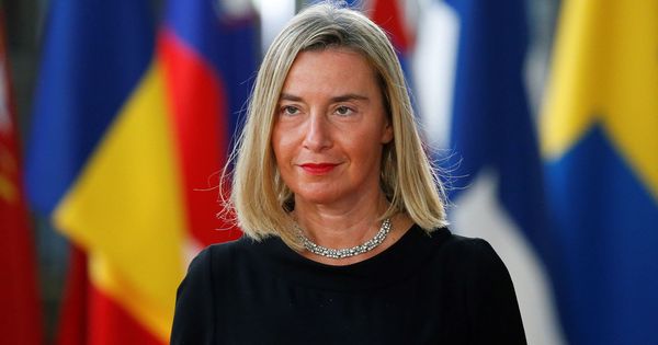Foto: Federica Mogherini, alta representante de la UE para Exteriores. (EFE)