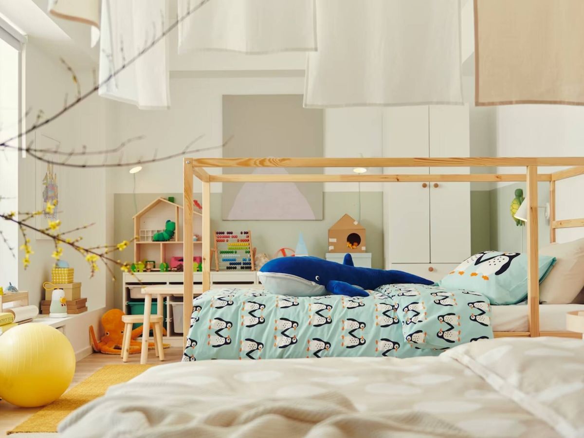 Foto: Descubre estas claves de Ikea para un dormitorio infantil, estiloso pero ordenado. (Cortesía)