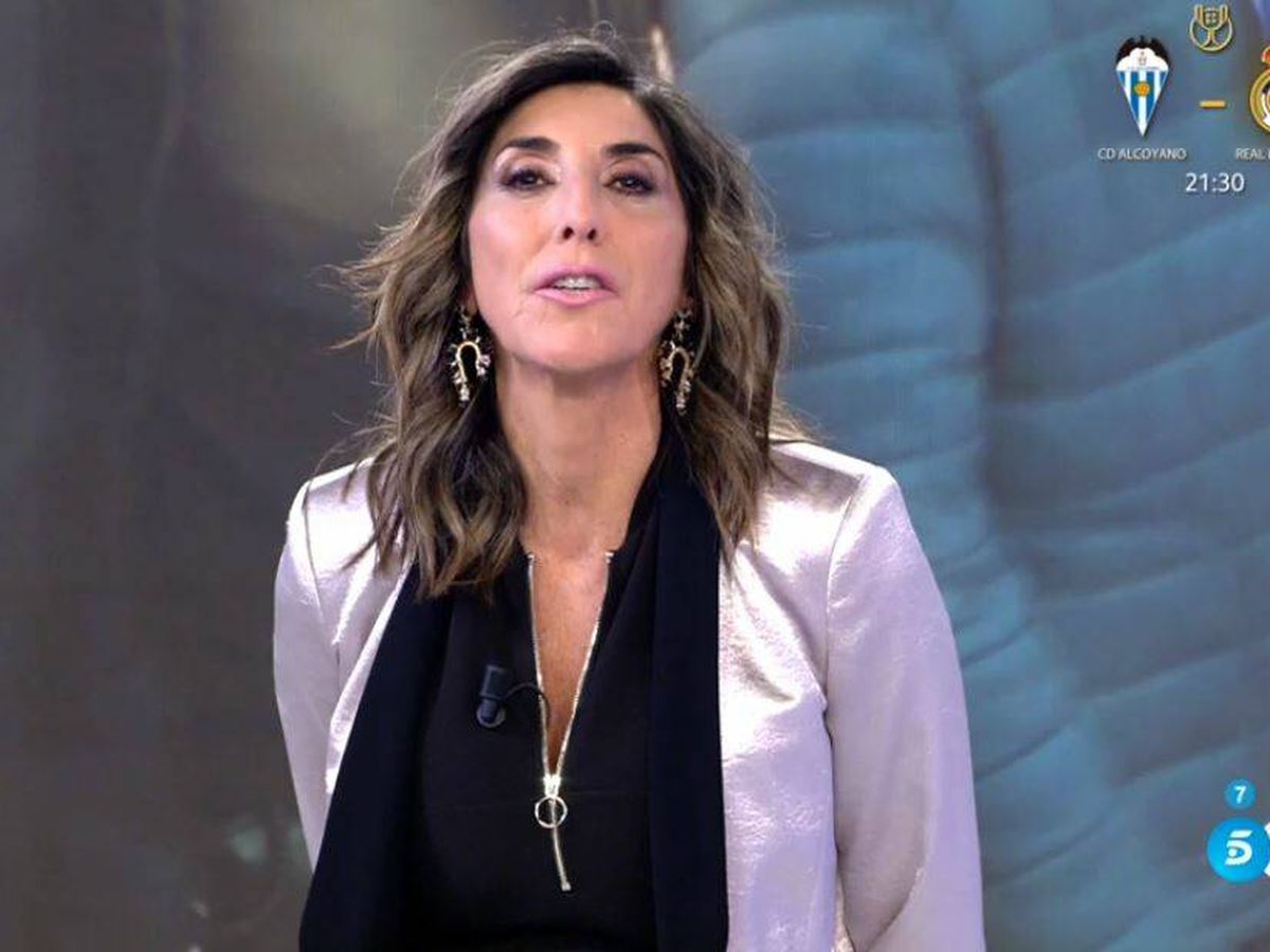 Foto: Paz Padilla, presentadora de 'Sálvame'. (Mediaset España)