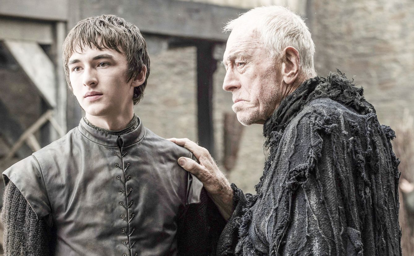 Bran Stark y el cuervo de tres ojos. (HBO)