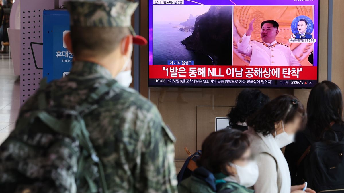 Seúl alcanza con misiles aguas de Corea del Norte ante los 20 disparados por Pionyang