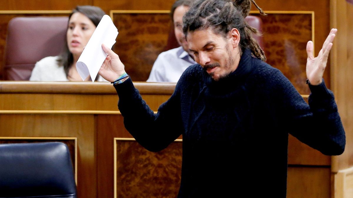 Alberto Rodríguez 'el Rastas', el sustituto de Echenique para descentralizar Podemos