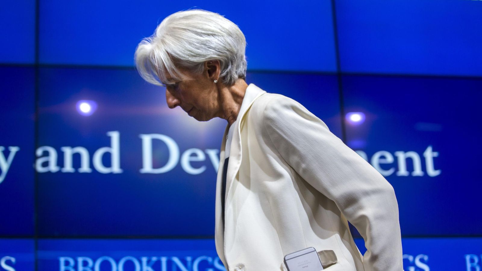 Foto: Christine Lagarde, presidenta del FMI (EFE)