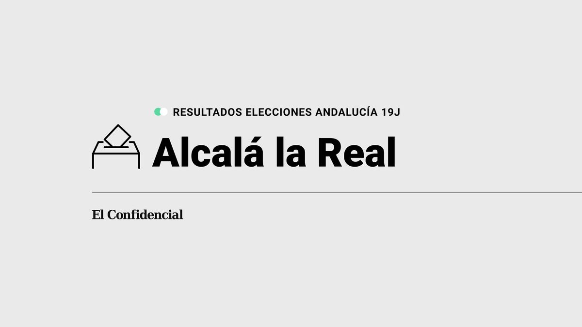 Resultados en Alcalá la Real de elecciones Andalucía: el PP, partido con más votos