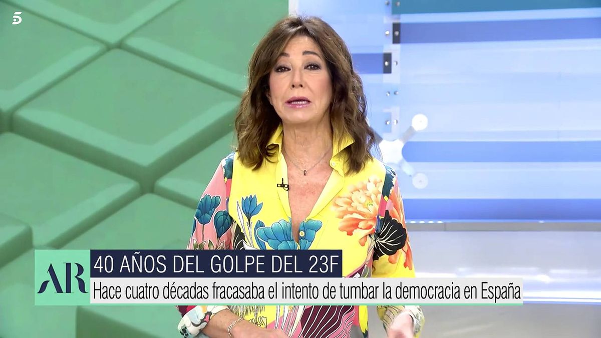 Ana Rosa Quintana afea el desplante de los independentistas al rey en pleno 23-F