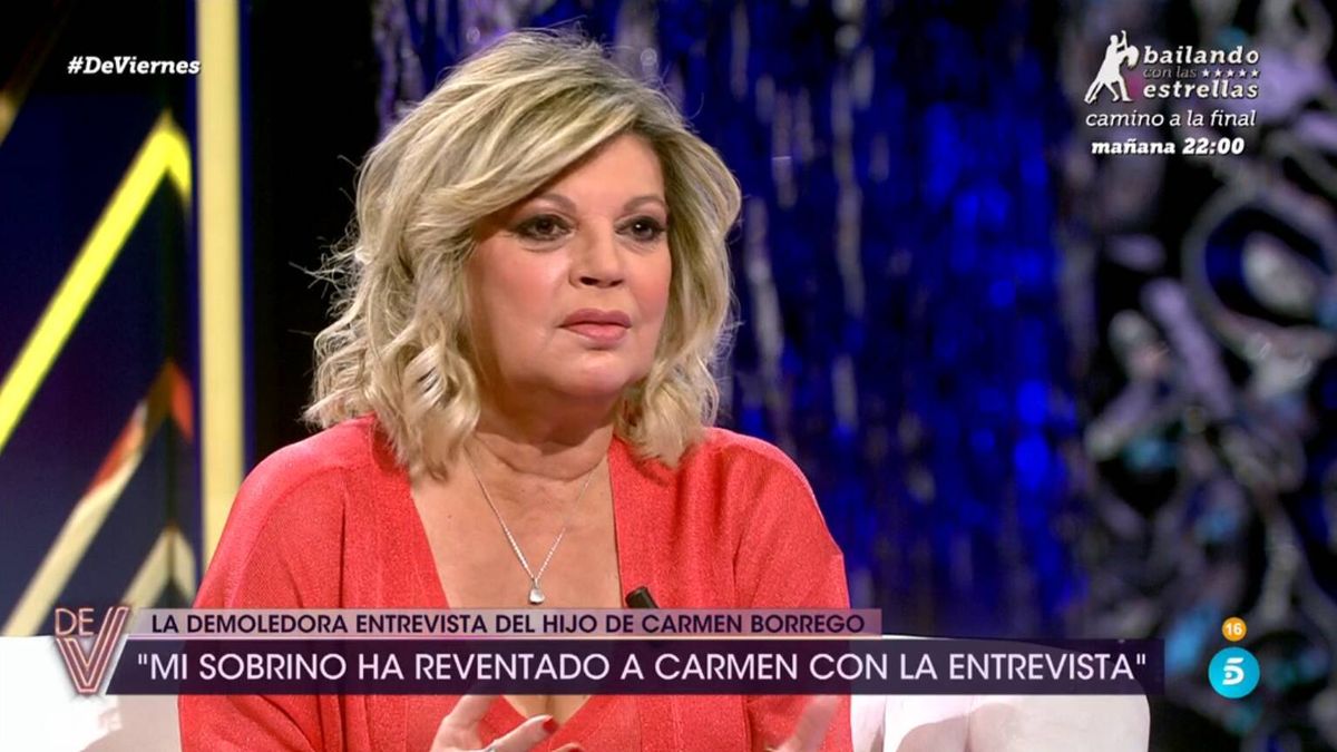 "Es de mí": Terelu Campos revela un contundente mensaje de Carmen Borrego en '¡De viernes!'