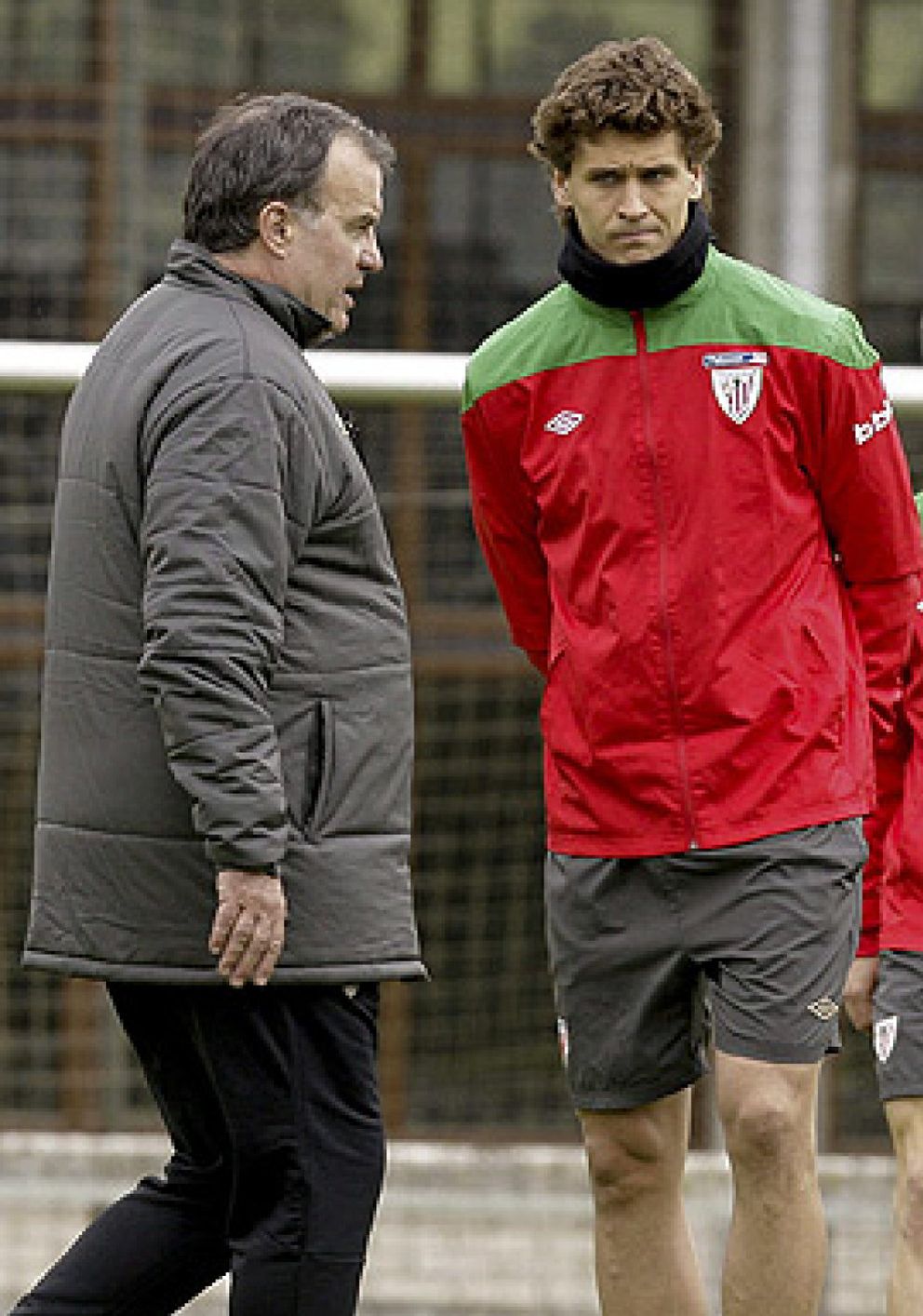 Foto: Fernando Llorente abandona el entrenamiento del Athletic tras discutir con Marcelo Bielsa
