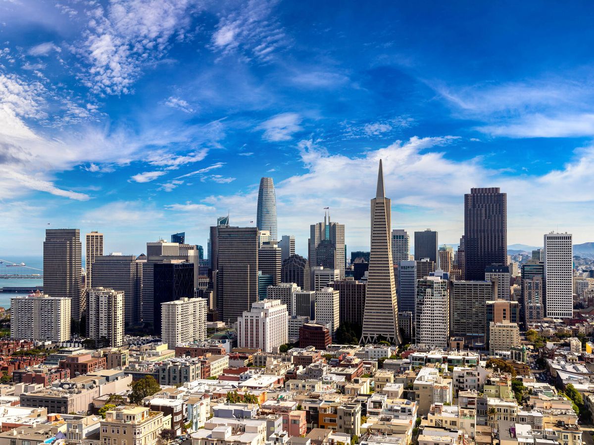 Foto: Vista aérea de San Francisco (Fuente: iStock)