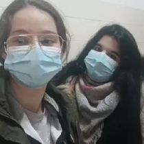 Foto: Teresa Tanco, en primer plano. (GoFundMe)