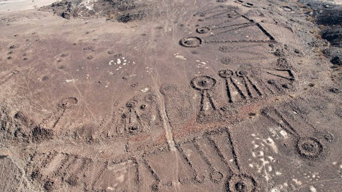 Descubren "avenidas funerarias" de 4.500 años de antigüedad en Arabia Saudí