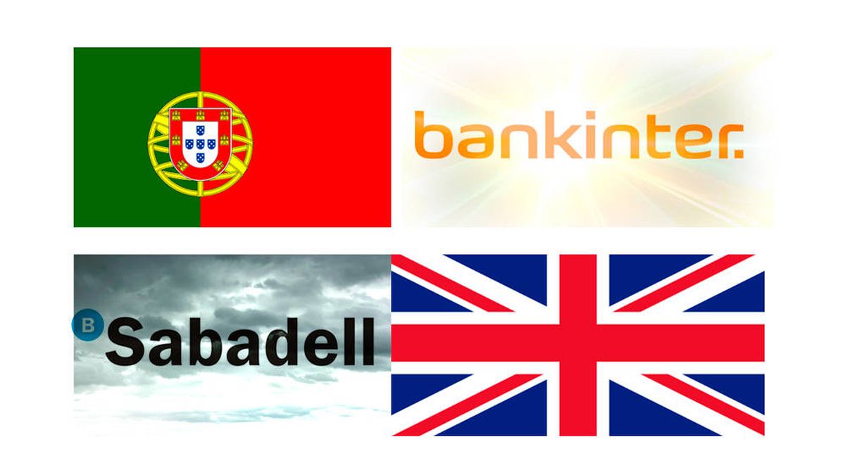 Bankinter brilla con Portugal mientras Sabadell sufre con Reino Unido