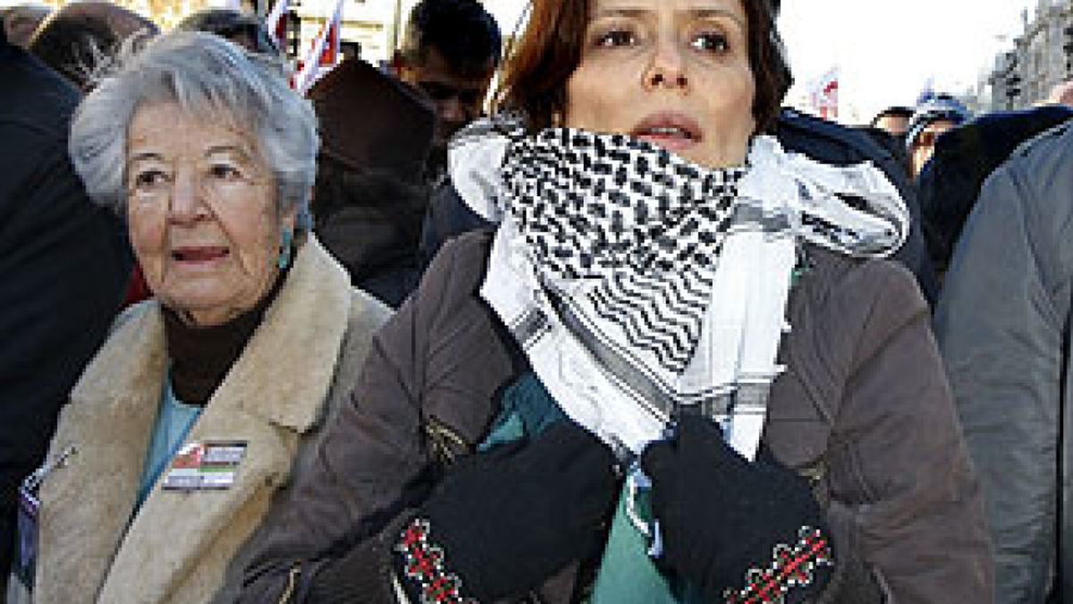 Comienza en Madrid la manifestación contra los ataques de Israel en Gaza