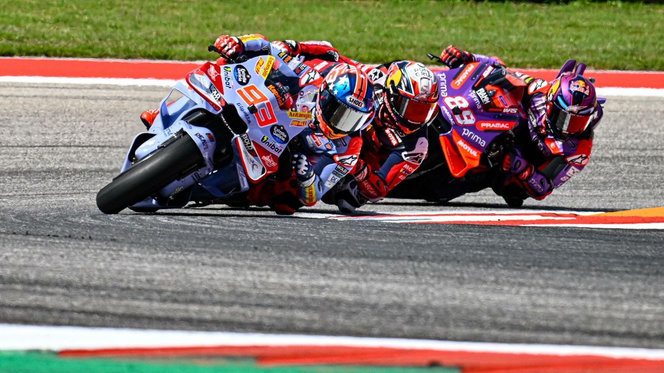 Foto: MotoGP en directo, carrera GP de las Américas 2024 hoy: última hora y resultado de Márquez, Martín y Acosta desde Austin en vivo (Cordon Press)