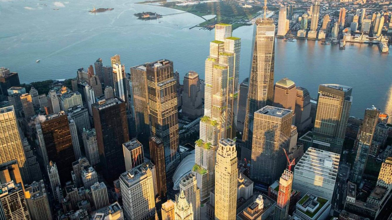 Foto: Imagen filtrada de la nueva 2 World Trade Center, que esta vez no será gemela de la 1 World Trade Center (Foster   Partners)