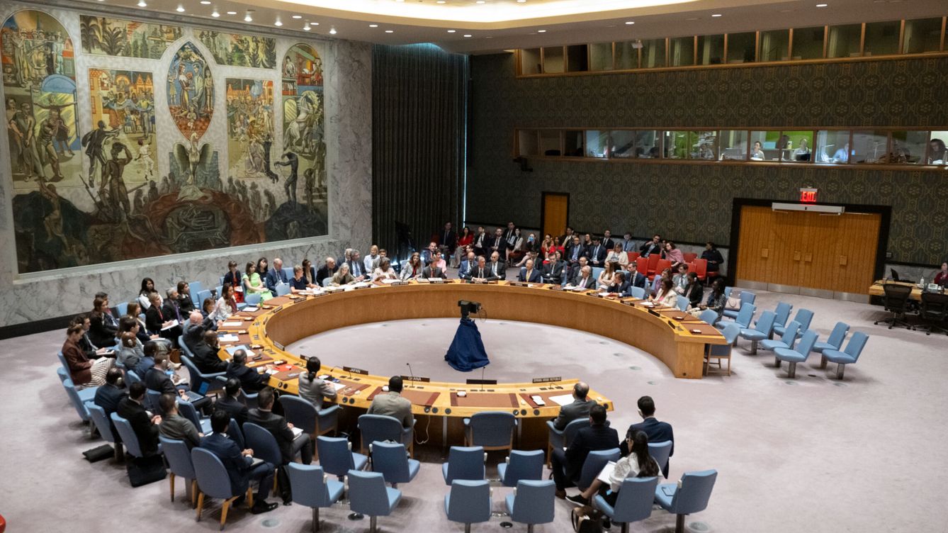 Foto: Pleno del Consejo de Seguridad de la ONU en Nueva York (EEUU). (EFE/Eskinder Debebe)