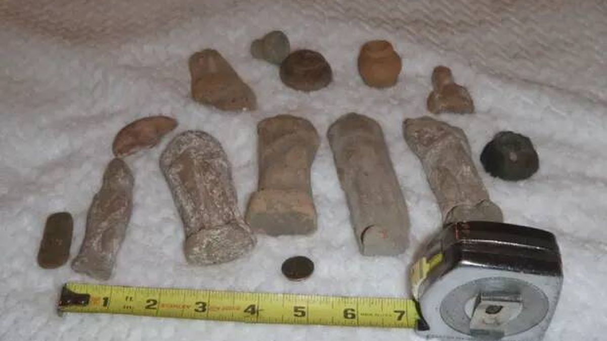Un californiano devuelve a Italia piezas arqueológicas milenarias que ha heredado tras la muerte de su padre