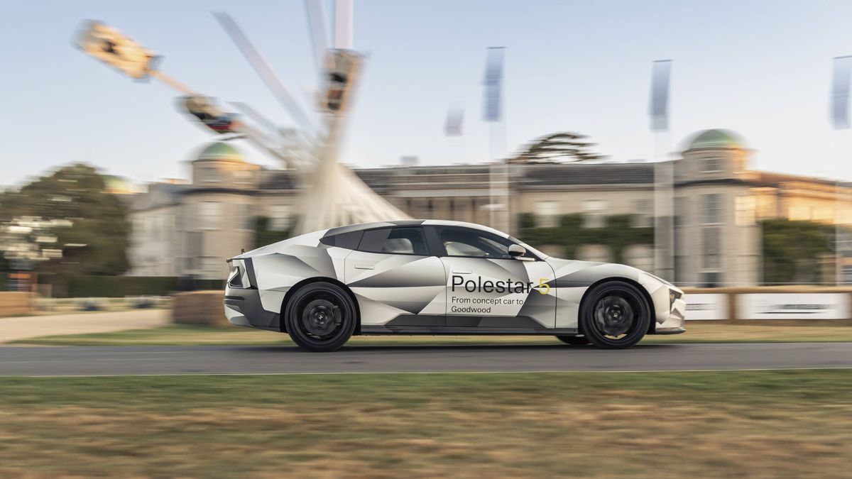El Polestar 5 ofrecerá una tecnología de carga más rápida: en cinco minutos, 160 kilómetros