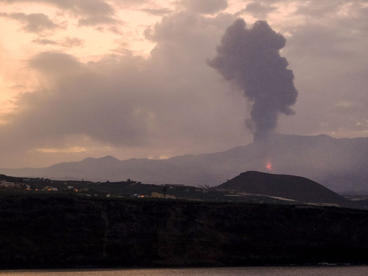 Foto: Octavo día de erupción en La Palma. (EFE)