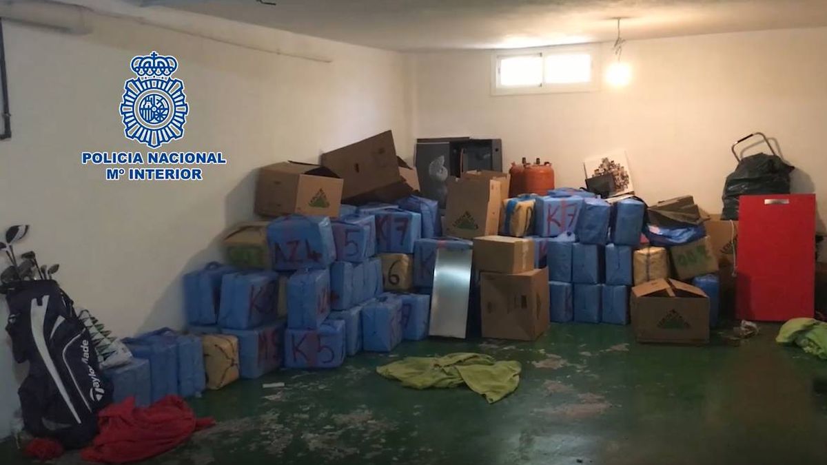 La Policía decomisa 7 toneladas de hachís y desarticula una red en la Costa del Sol