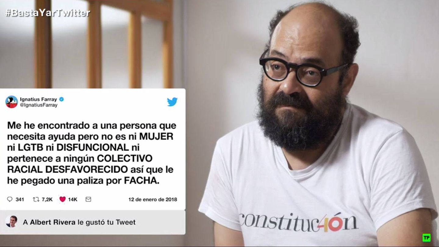 Uno de los tuits de Ignatius, marcado como favorito por Albert Rivera ('#AbroHilo')