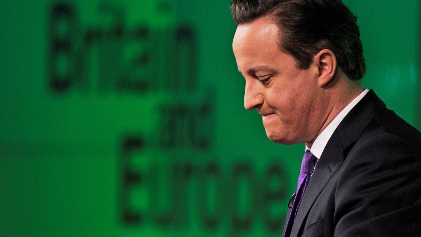 El ex primer ministro birtánico, David Cameron. (EFE)