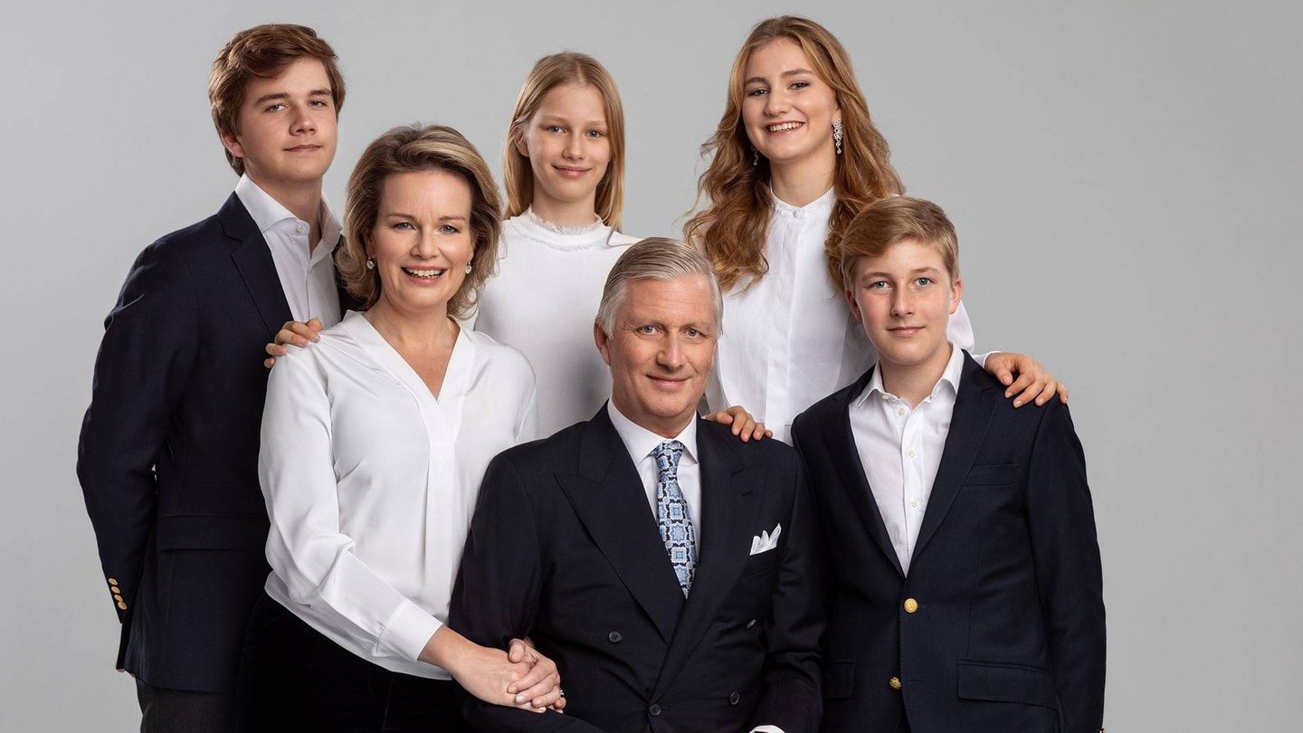 La familia real belga. (Casa Real de Bélgica)