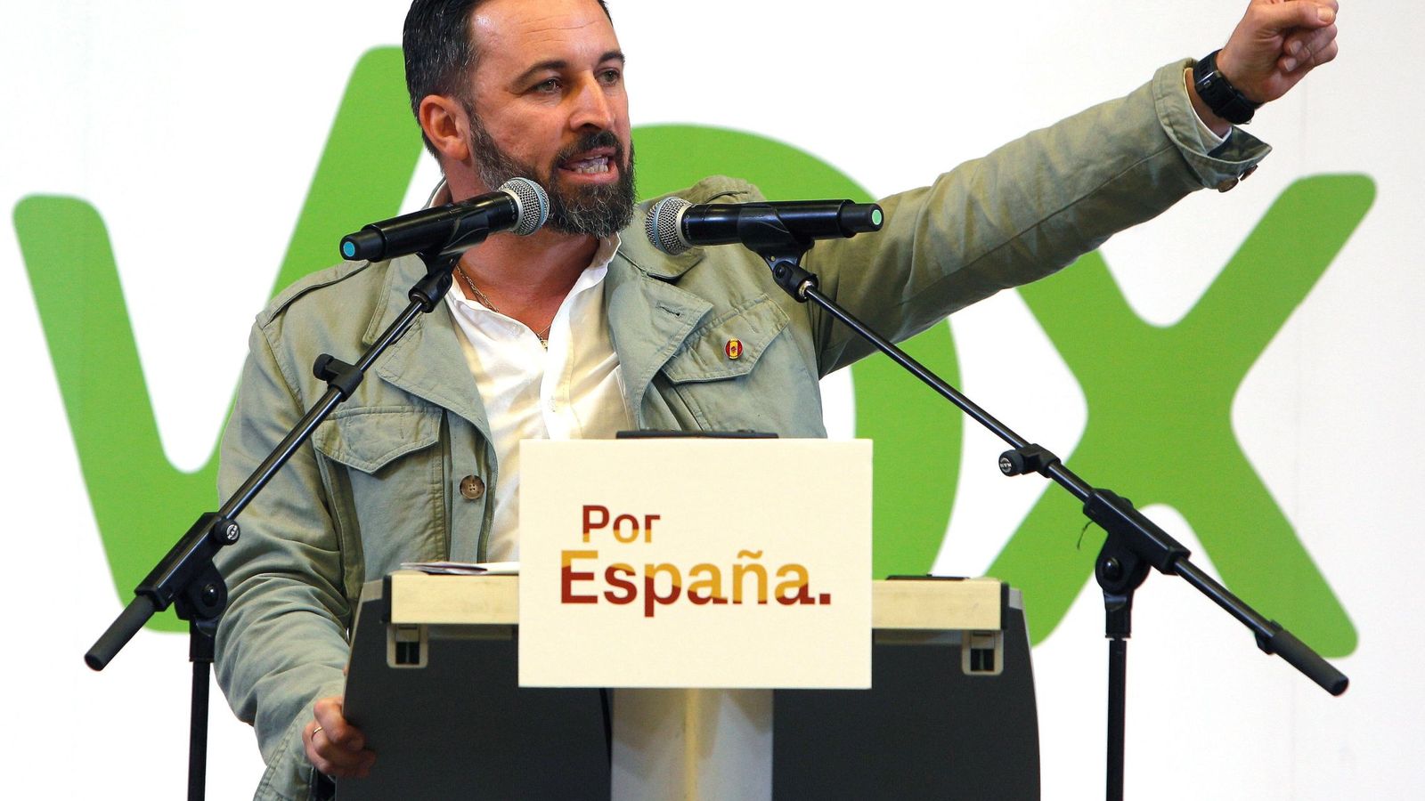 Foto: El candidato de Vox a la Presidencia del Gobierno, Santiago Abascal. (EFE)