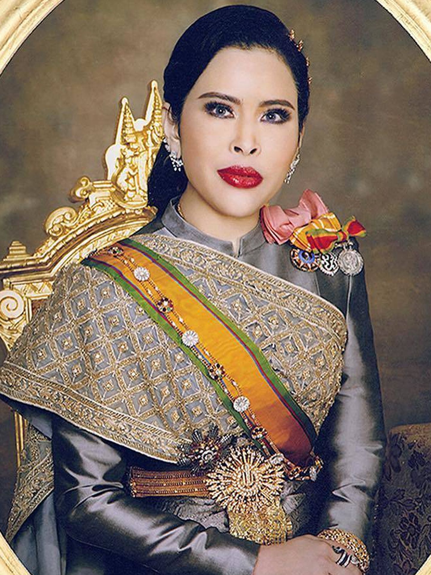 Retrato de la princesa Chulabhorn de Tailandia. (IG thairoyalfamily)
