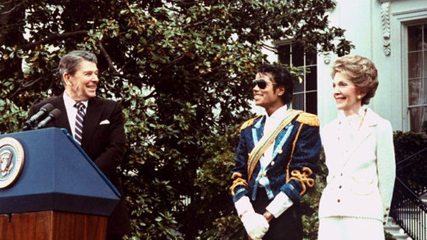El Rey del Pop y el líder del mundo libre pasando la tarde en la Casa Blanca