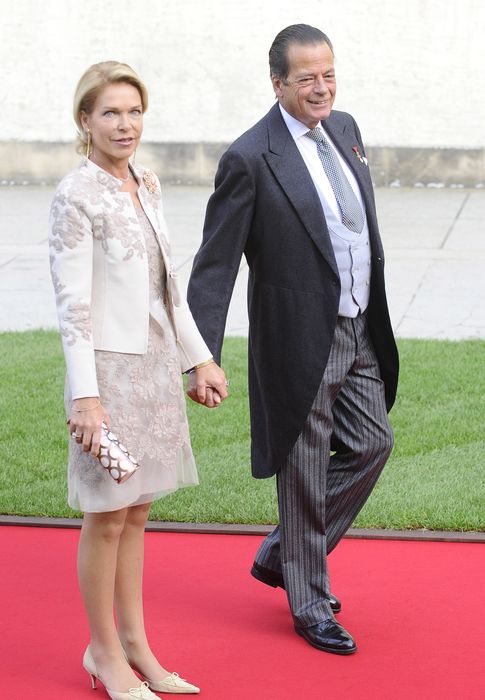 Foto: El príncipe Hugo y la princesa Sofía de Habsburgo en la boda de los duques de Luxemburgo (Gtres)
