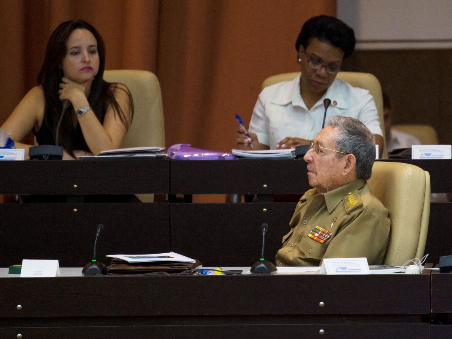 Raúl Castro durante la Asamblea Nacional en La Habana, el 21 de diciembre de 2017. (Reuters)