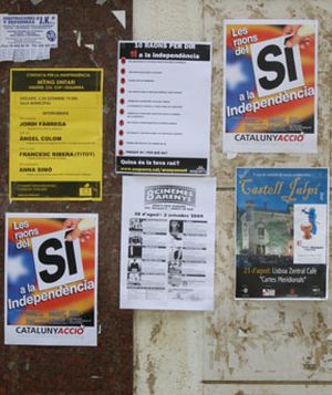 Un juzgado prohíbe a Arenys de Munt hacer un referéndum sobre la independencia de Cataluña