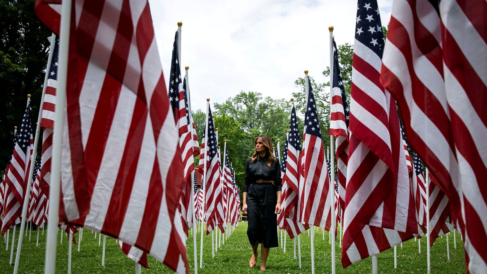 Foto: Melania Trump ha encontrado la forma de eclipsar la campaña de su marido. (Reuters)