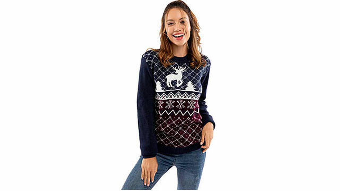 Suéter de Navidad divertido para mujer