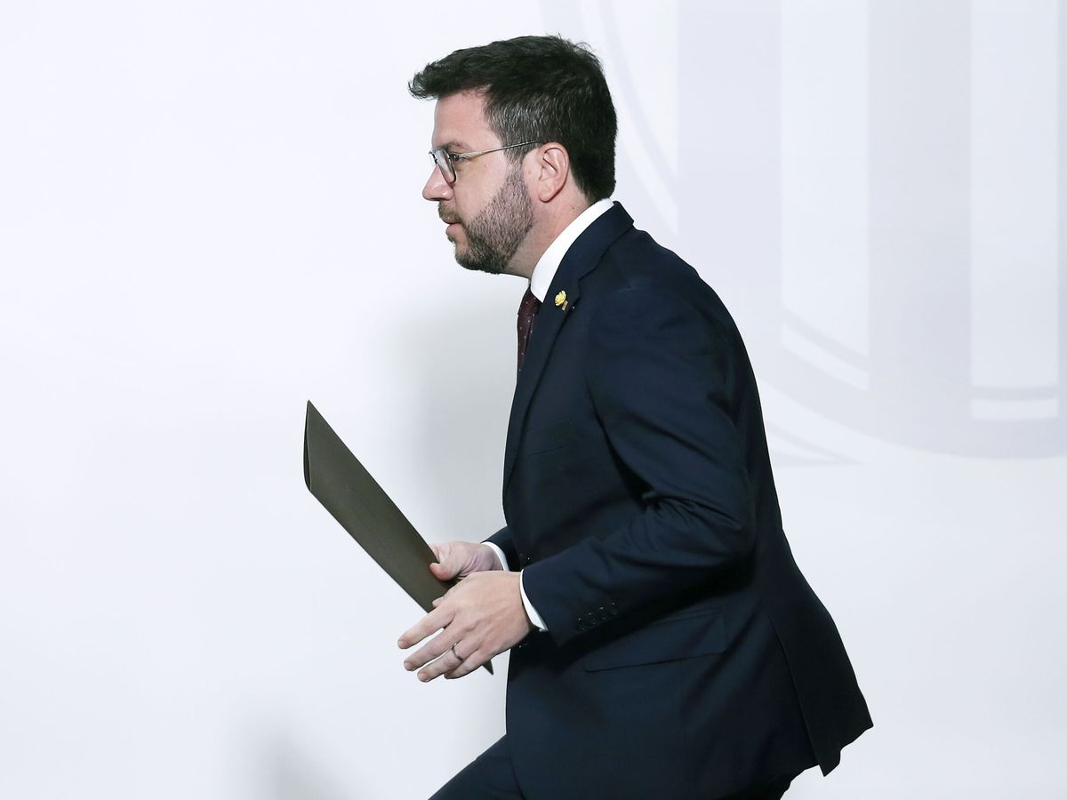Foto: Aragonès activa el proceso para tener en 2024 su propuesta de referéndum