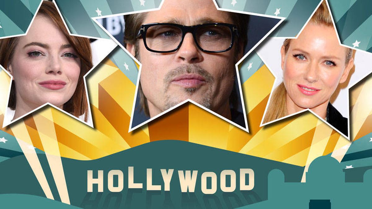 Hollywood: el amor (chungo) florece para Emma Stone, Naomi Watts y Brad