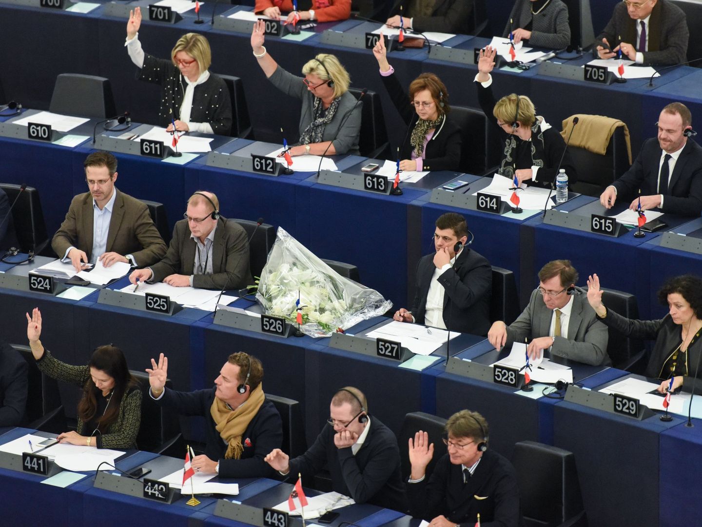 Imagen de archivo del interior del Europarlamento. (EFE)