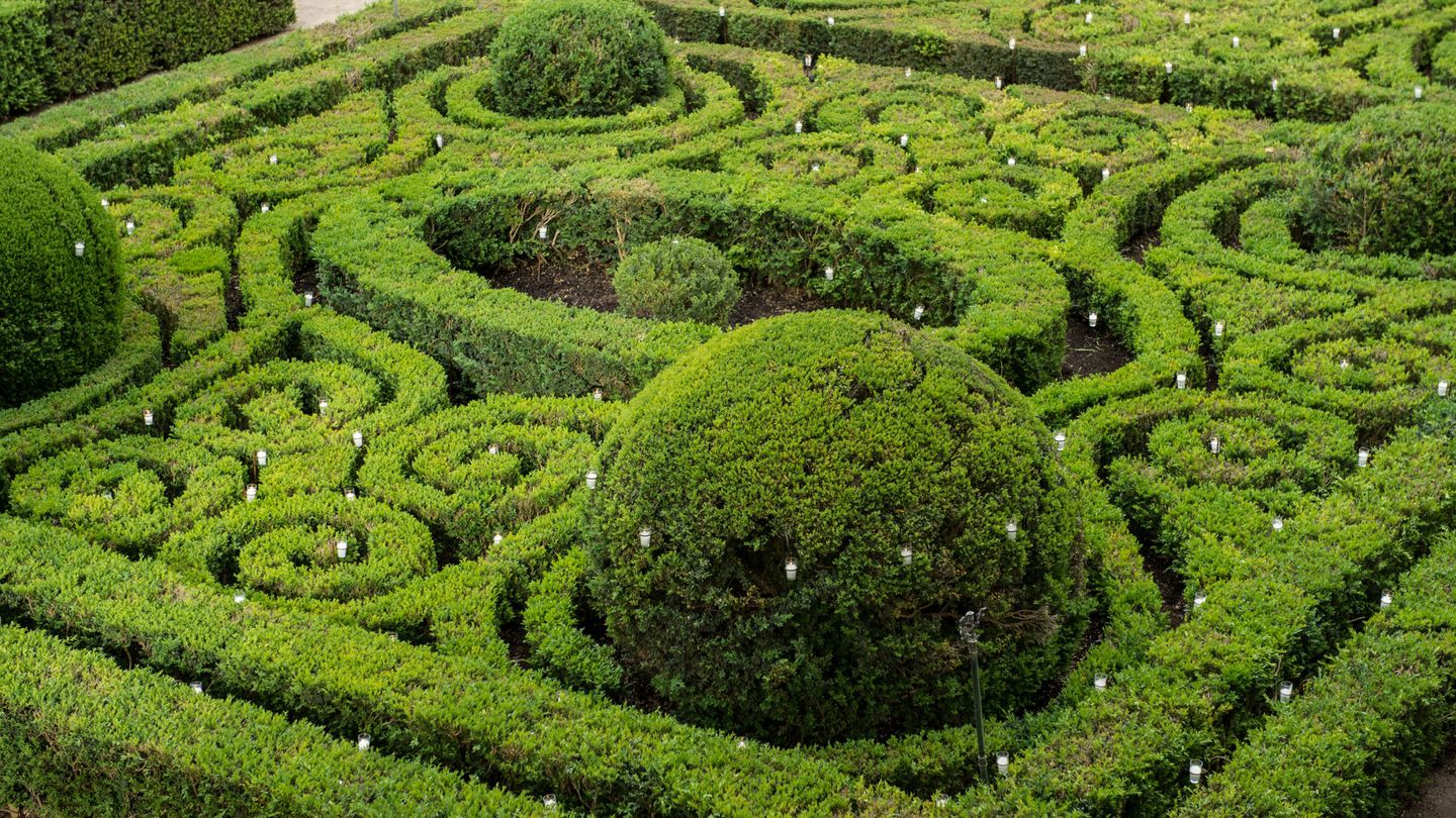 Los jardines de Liria, al estilo de Versalles. (Getty)