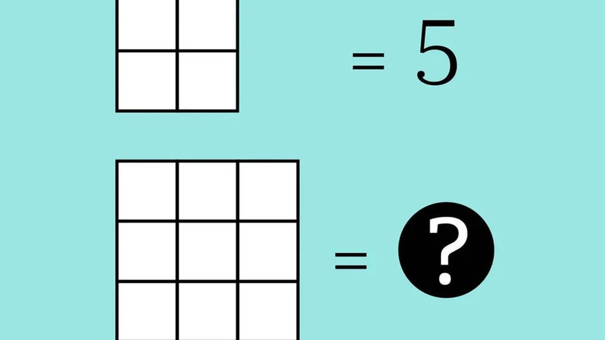 Acertijo visual: ¿Eres capaz de averiguar cuántos cuadrados hay en la imagen?