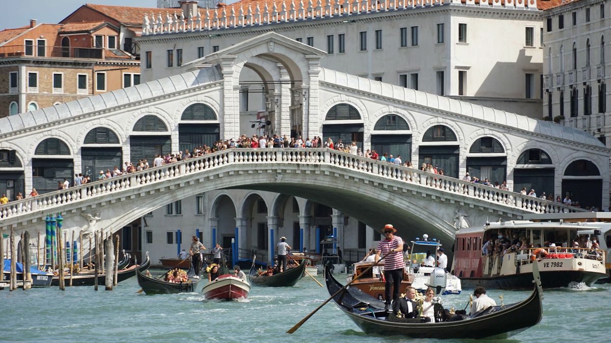Dos detenidos en Venecia por robar una góndola para darse un paseo