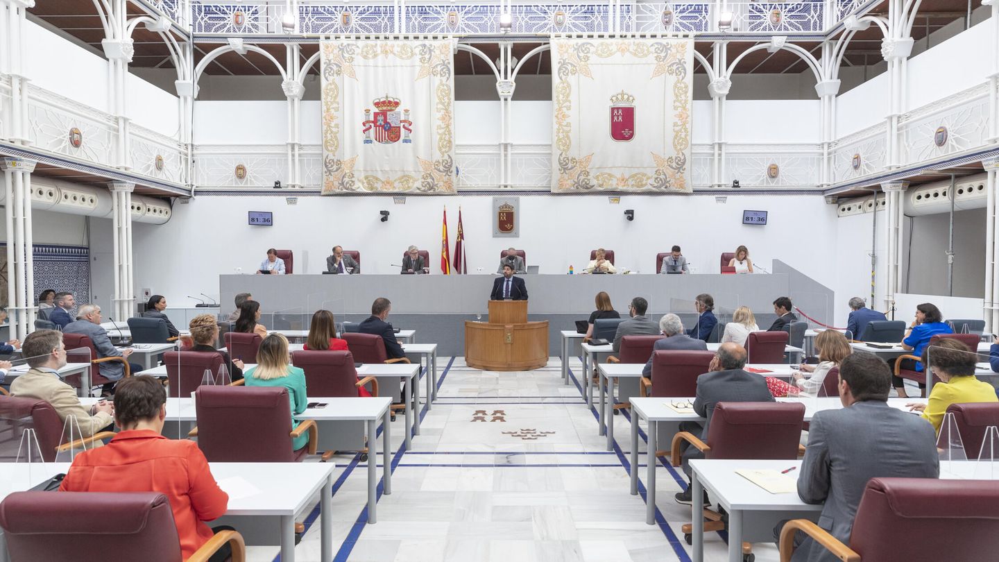 La Asamblea Regional de Murcia. (EFE/Marcial Guillén)