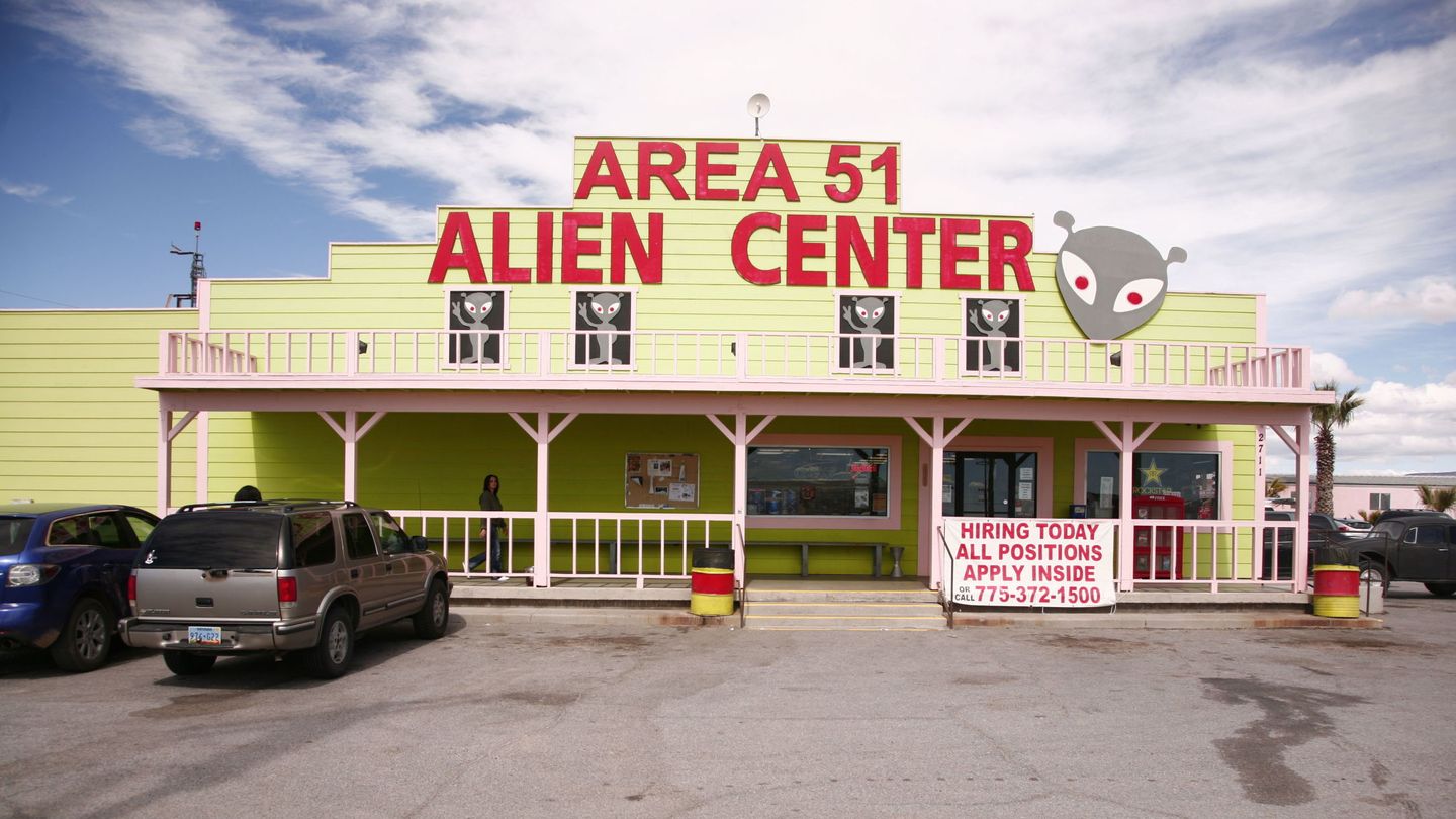 El 'Area 51 Alien Center', una atracción turística en Nevada. (Reuters)