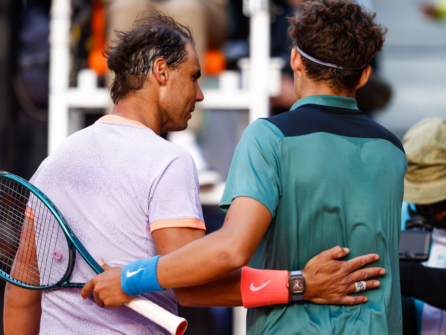 Rafael Nadal, tras ganar a Darwin Blanch. (AFP7)